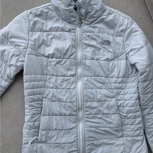 The North Face Women's off white Puffer Jacket